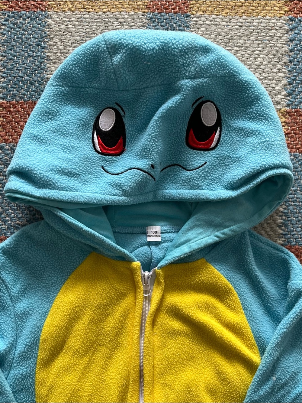 Kids 4T Squirtle Pokémon Costume